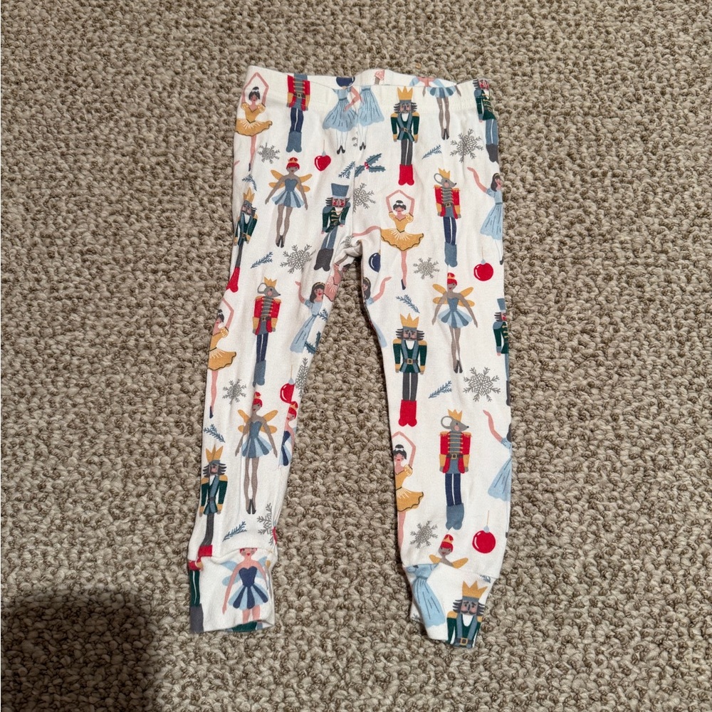 Carter's White Pajama Set with Nutcracker Print - Picture 4 of 5